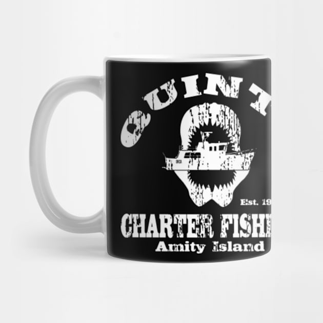 Quint's Charter Fishing by YourLuckyTee